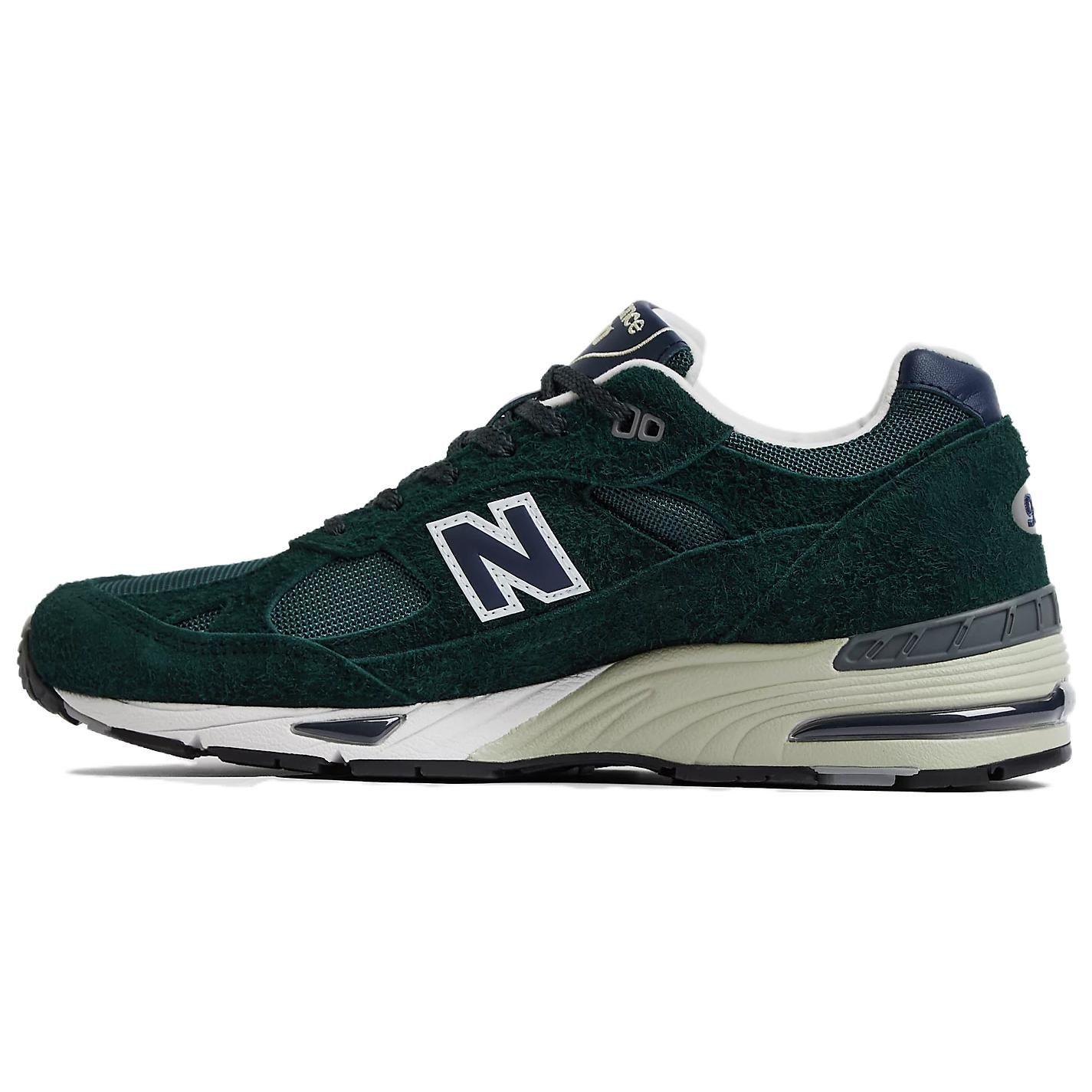 New Balance 991 Made in England Ponderosa Pine Unisex Sneakers Green Coconut-Milk Outerspace M991GGN 44