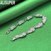 925 Sterling Silver Minimalist Flip-Flops Bracelet - Beautiful Gift Jewelry