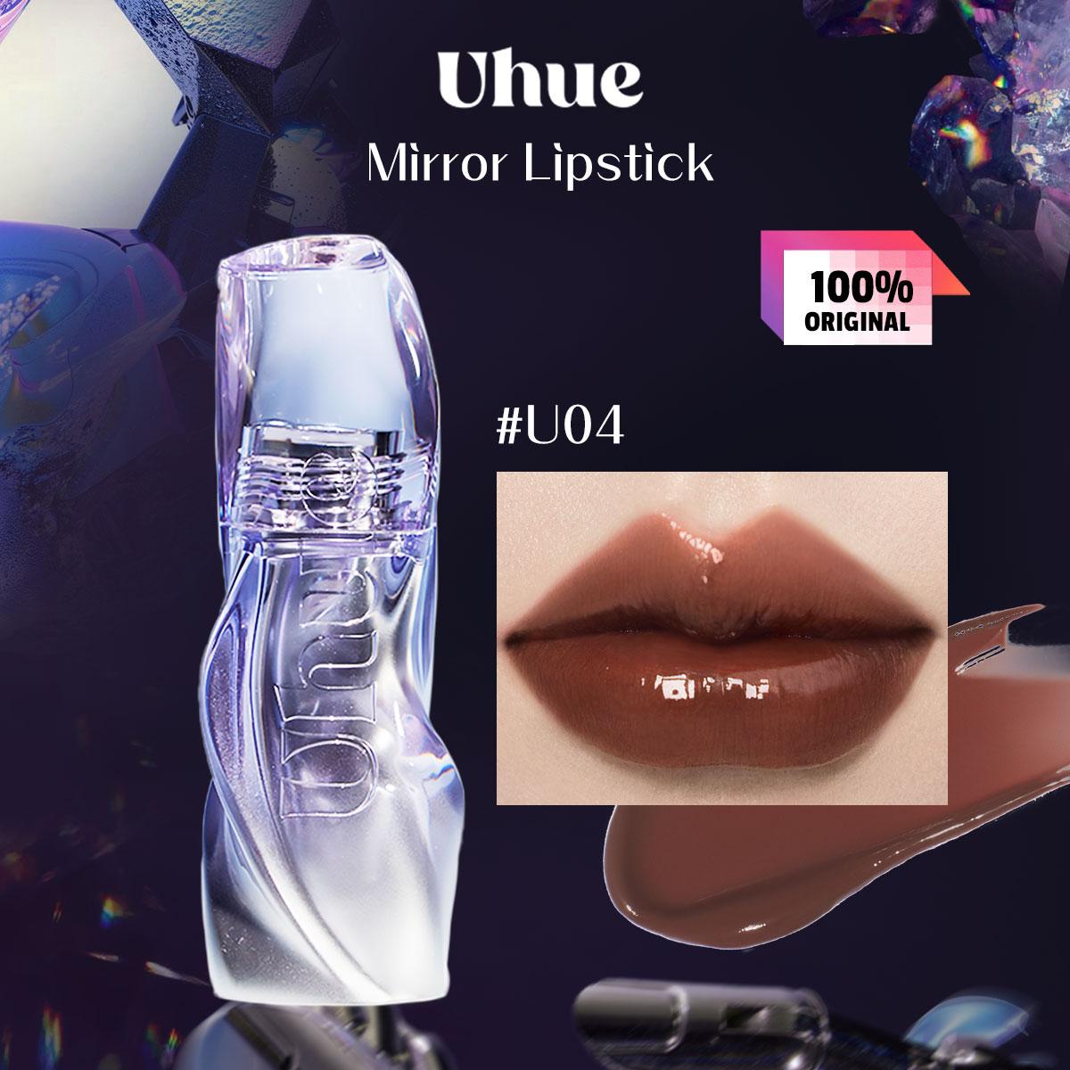

Блиск для губ Uhue Water Gloss Mirror Lip Gloss 3 мл/0.1 рідкої унції (3 варіанти кольорів)