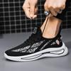 Men's Spring and Autumn New Multi Functional Anti Slip Shoes, with A Casual Round Toe and Lightweight Sports Shoe Upper Color