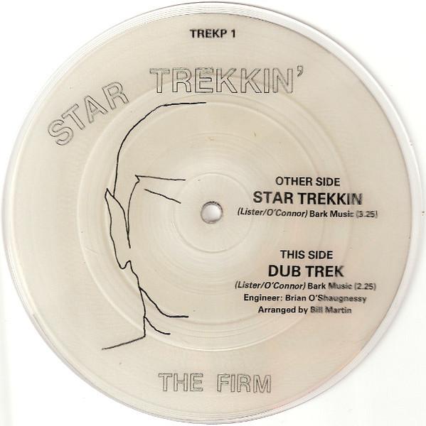 

7inch Record FIRM - Star Trekkin TREKP1 Bark 1987 UK Dance & Electronica Used