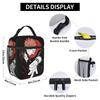 Anime Manga Itadori Insulated Lunch Bag Portable Jujutsus Kaisens Anime Reusable Cooler Bag Tote Lunch Box School  Outdoor