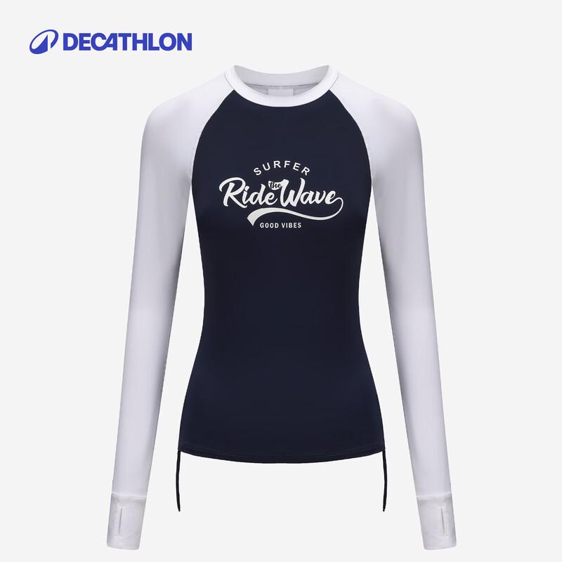 Decathlon Women s Cooling Slim-Fit Surf UV Protection Suit 2XL