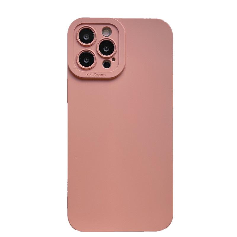 Silicone Solid Color Eye Pupil Phone Case for iPhone Models: 12, 13, 14, 15, 17 Pro Max.