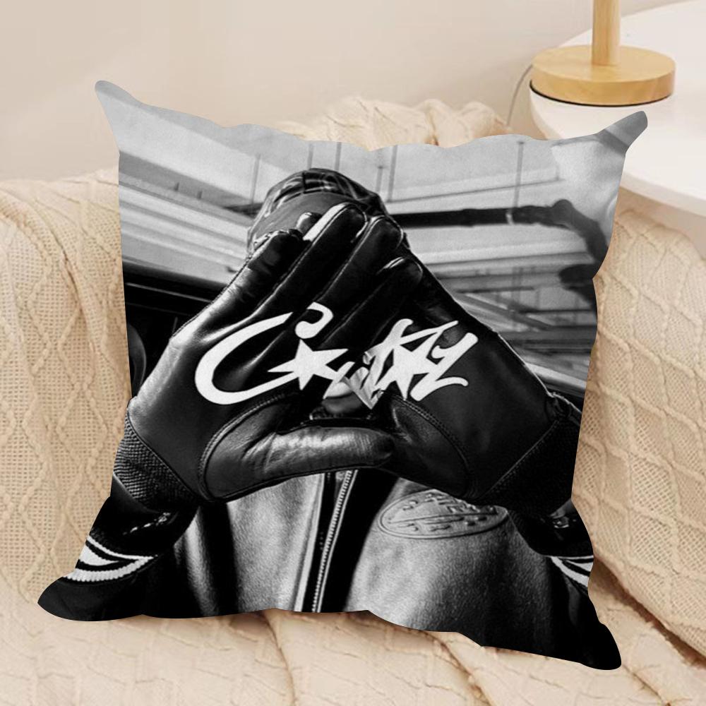 

Fashion Brand C_CorteizS Cushion Cover Soft Plush Fabric Double-Sided Printed Sofa Cushion Cover for All Seasons Home Decor Gift 30cmx30cm