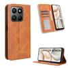 For Honor 400 Smart Leather Case Wallet Stand Retro Texture Phone Cover