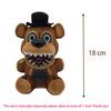 18 CM Five Night At Freddy Fnaf Urocze Pluszowe Zabawki Lalka z Gry Niedźwiedź Bonnie Foxy Kreskówkowe Pluszowe Lalki Zabawki Freddy Dla Dzieci Prezenty