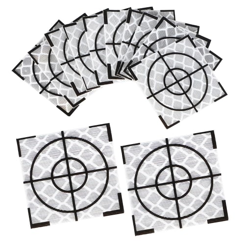 AllBright Reflective Sheets for Surveying, Survey Marking, and Total Stations, Pack of 20 (30mm)