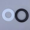 2Pcs Leak Prevention Water Valve Rubber Gasket For No. 240.282.00.1, 890.615, 816.418 Cisterns Flat Seal Flush Valves