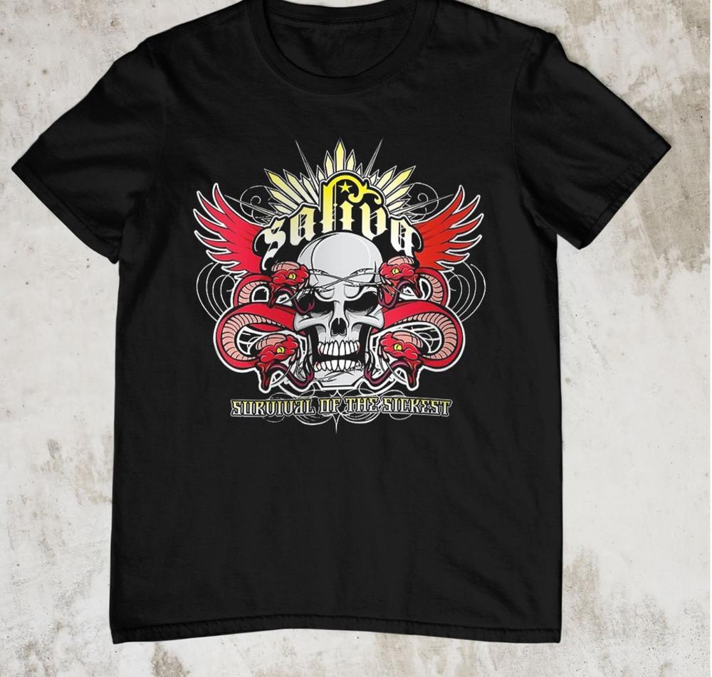 

Saliva Survival of the Sickest T Shirt KN630 Unisex T-Shirt XXXXL