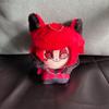 15cm Alastor 3V Vox Plush Toys Bag Keychain Funny Anime Animation Hazbin Hotel Character Figure Plushie Keys Chain Pendant Doll