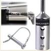 Professional Stainless Steel Handle Cordless Drill Adapters with Socket Bit Attachment Trailer Jacks Drill Adapters