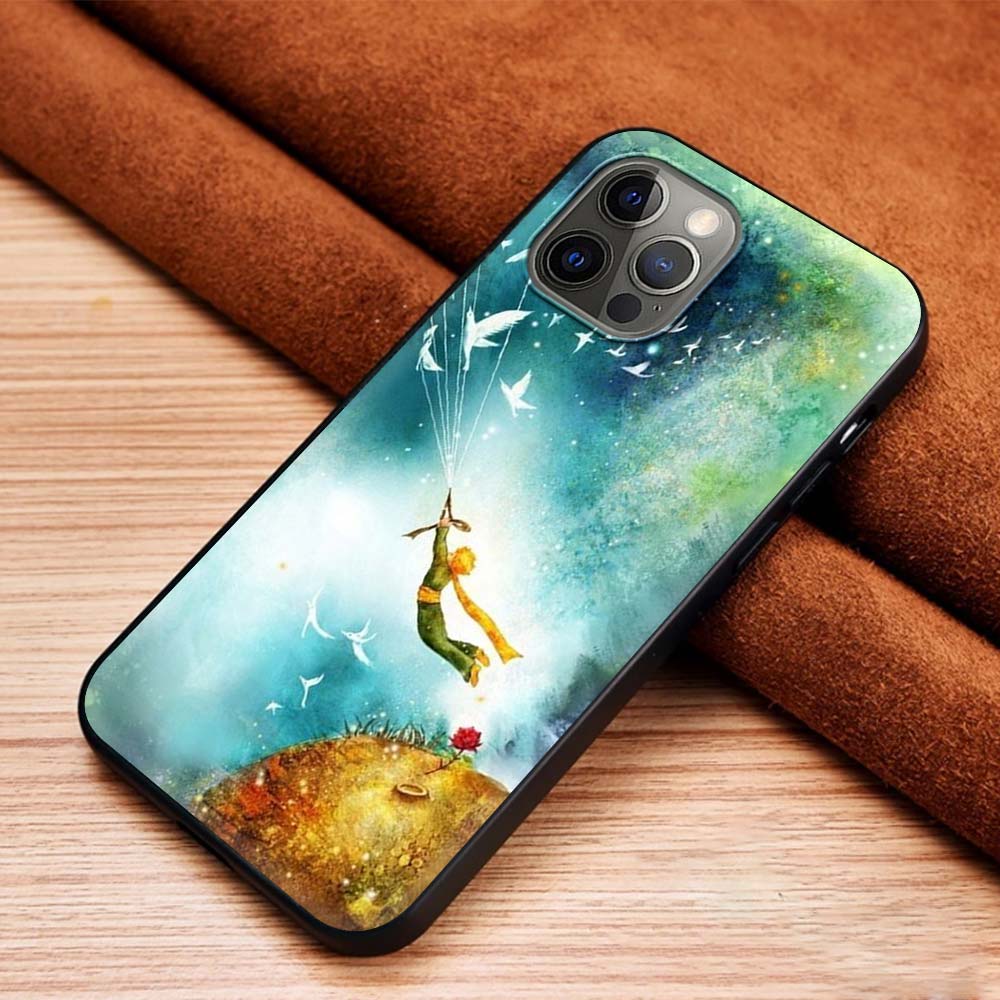 

Силиконовый чехол для телефона Art Little Prince для iPhone 12 Mini 11 13 14Pro Max XS XR X 6 7 8 Plus 5, противоударный чехол, сумка Fundas iPhone 7(8)