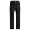 Hugo Mens Nate Graphic Print Jeans