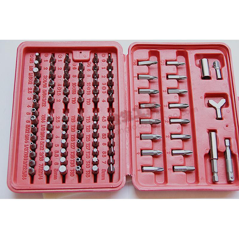 

100PCS Screw Bit & Electric Screwdriver Connecting Rod Socket Set (Plastic Tool Container) 100 pieces of the first batch of sets#1