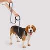 Multifunctional Nylon Reflective Dog Leash Adjust Length Free Hands Double Head Leash for Small Medium Large Dog Walking Running