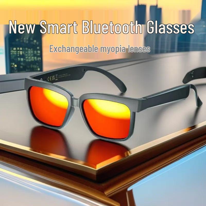 

Розумні Bluetooth-окуляри зі штучним інтелектом: Бездротове аудіо, Переклад у реальному часі понад 100 мовами, Музика та дзвінки