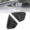 2 Pcs Rear Side Window Louver   Side Window Louvers Shutter Panel Trim for X6 E71 E72 2008 To 2014