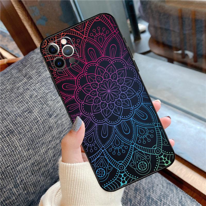 Mandala Phone Case For iPhone 17 Pro Max 17 Air iPhone 17 Pro Shockproof Cover
