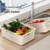 Multipurpose Plastic Storage Basket for Snacks, Toys, and Books