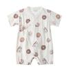 Baby Gauze Short Sleeve Romper Bodysuit