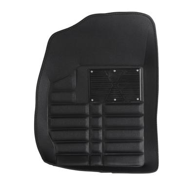 Car Foot Mat Universal Full Wrap Wear Resisting Fine Workmanship Floor Mats For Vehicles Black