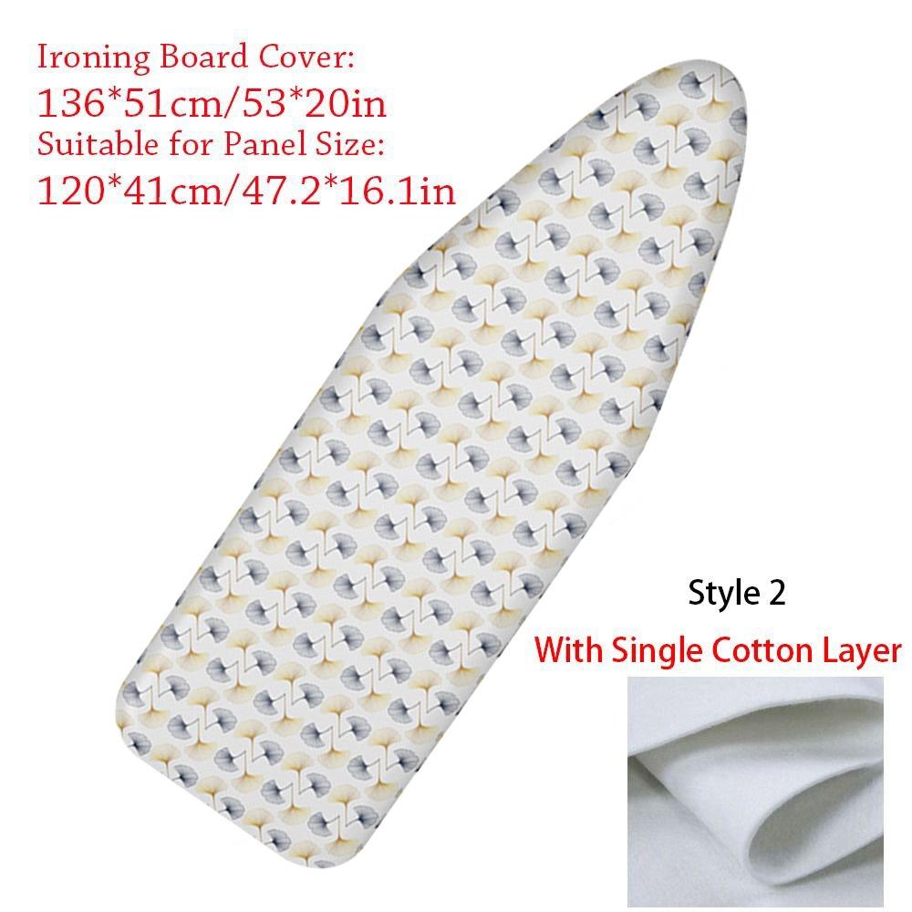 Durable Ironing Board Cover Pad Thickened Printed Padded High Quality Ironing Board Cloth