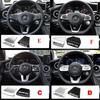 AMG Emblem Car Steering Wheel Sticker Accessories For Mercedes Benz Brabus Maybach Smart W204 GLC CLA W205 W203 W206 W108 W124