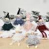 Christmas Angel Dolls Home Adornment Hanging Decor Prop Adorable Festival Pendants Xmas Tree Pendant Holiday Adornments Props