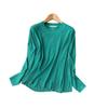 Export Export Loose Batwing Fil-Lumiere Knitwear Spring & Fall Long Sleeves Thin Bottoming Shirt Plus Size Ladies Plus Size Women's Clothing