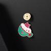 European and American New Arrival: Cute Cat Drip Glaze Lapel Pin Brooch