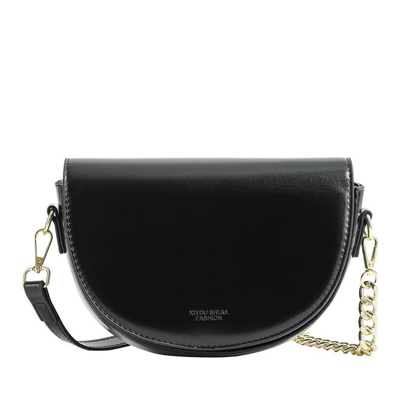 

2024 New Fashion Women s Saddle Bag Small Cross-border Ins Popular Bag