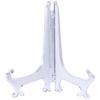 Clear Plastic Hanging Plate and Tray Stand
