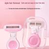 Women's Portable Large Soap Head Razor for Safe, Painless Shaving of Legs, Underarms, and Private Areas.