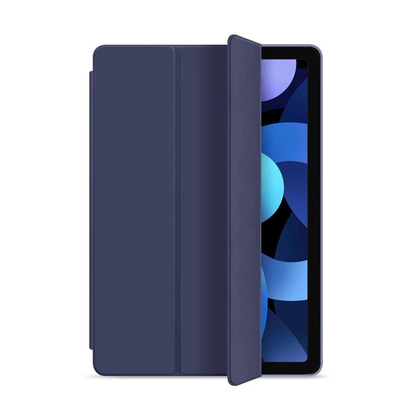Für iPad Air Pro MINI Hülle 3 4 5 6 7 8 9 10. Generation 3-fach Leder Tablethülle Flüssigsilikon Weiche Halterung 11 12.9 13 Abdeckung