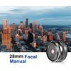 MeiKe Interchangeable Lens MK 28mm for Micro Four Thirds with Japanese Instruction Manual 19610004 [] F2.8