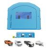 VEVOR Inflatable Paint Booth, 12 X 5 X 4 M, Portable Spray Booth with 950W+1100W Blowers, Large Filter Cotton, Changing Area