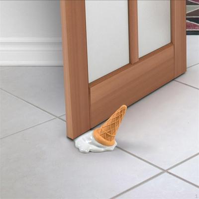 Door Wedge Sturdy Cute Decorative Stop Anti Slip Ice Cream Stopper
