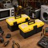 Multifunctional Hardware Tool Box Large Capacity Plastic Thick Toolbox  Home Use
