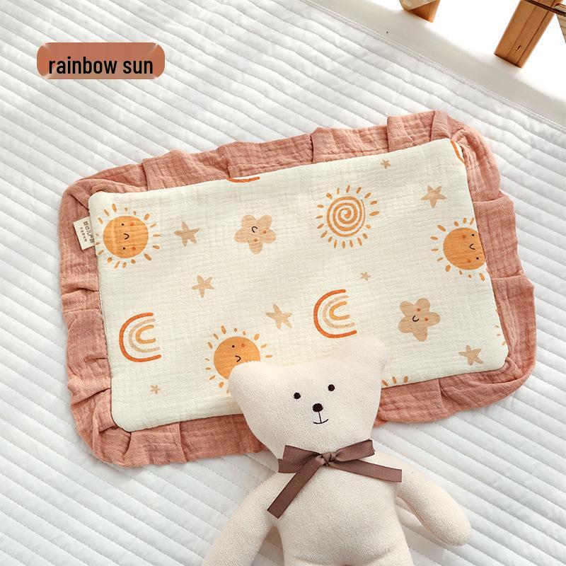 A-Grade Pure Cotton Cloud Pillow for Newborns - Soft & Comforting for All Seasons