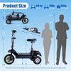 Three-wheeled Electric Scooter Twofish TF03 500W Motor 48V15Ah Battery 30km/h Max Speed 30km Max Range