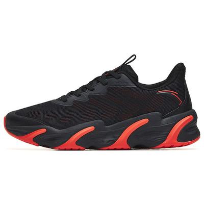 Amortiguación Transpirable Ligero Duradero Zapatillas de Running de Caña Baja para Hombre Zapatillas Deportivas Negro Naranja 112245523-1