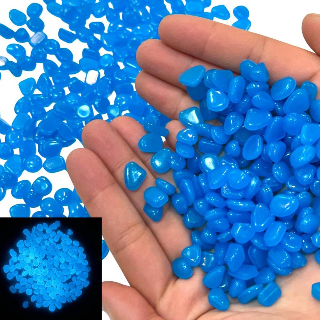 5-8mm Luminous Pebbles: Fluorescent Cobblestones for Garden, Aquarium, and Landscaping