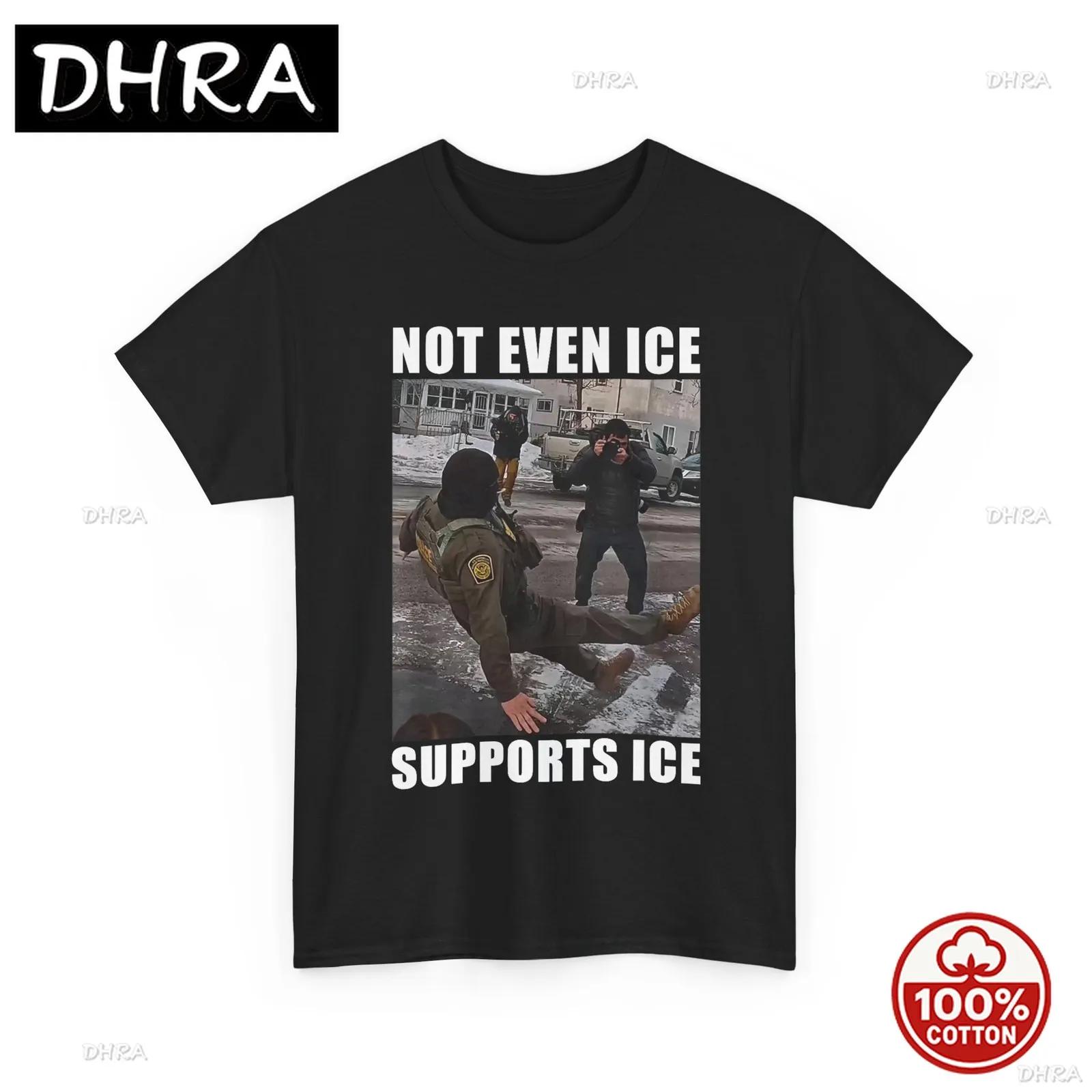 Not Even Ice Supports Ice TShirt Featuring Trendy Artwork Camisetas Para Hombre for Summer Cool Classic T Shirts Graphic Tee S