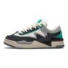 Anta Aojie S Synthetisches Leder Bequem Vielseitig Rutschfest Abriebfest Low-Top Sneakers Herren Sneakers Schwarz Weiß Grau 112448081-5