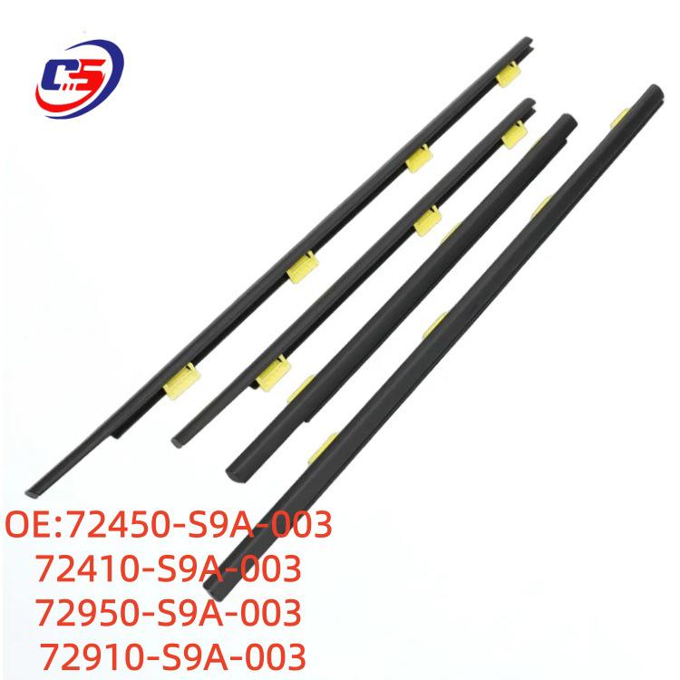 

Honda Civic/CR-V 2002-06 Car Door Window Glass Water Deflector Sealing Strip 72450-S9A-003 72450-S9A-003