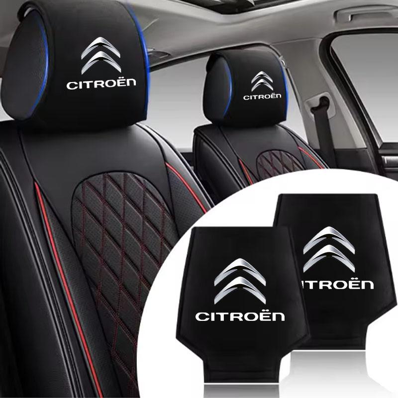 Car Seat Headrest Cover Pillow Case Cushion Neck Cover For Citroen C1 C2 C4 C5 C3 C4L C8 Berlingo Xsara Picasso Accessories