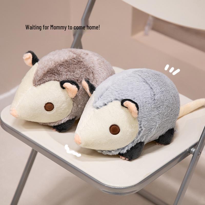Adorable Cartoon Mouse Plush Toy - Children's Small Animal Doll Gift