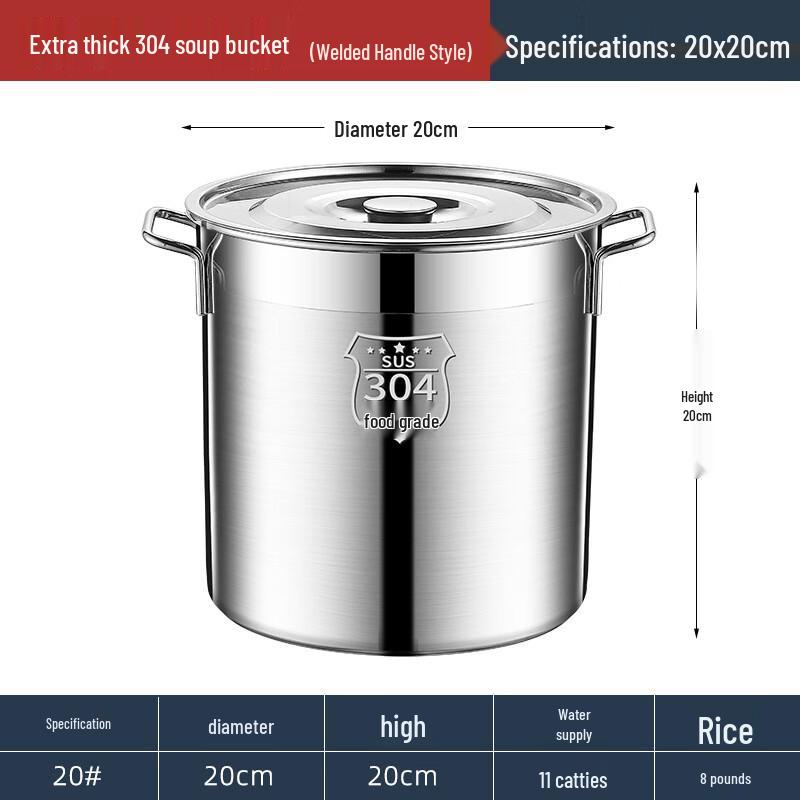 Qie e Tuantuan Stainless Steel Pot with Lid