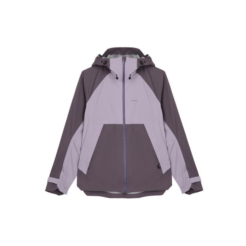 

DECATHLON MH500 QUECHUA Colour-blocked Mountain Hiking Waterproof Jacket Women s Pale Purple/Purple S